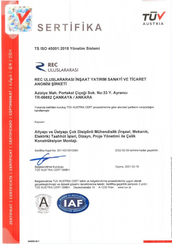ISO 45001 2018